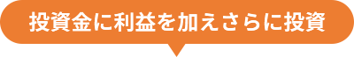 投資金に利益を加えさらに投資